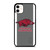 ARKANSAS RAZORBACKS SYMBOL iPhone 11 Case Cover