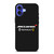 MCLAREN RENAULT LOGO CARBON. iPhone 16 Case Cover