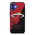 MIAMI HEAT BASKETBALL LOGO iPhone 16 Case Cover