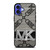 MICHAEL KORS MK LOGO EMBLEM HAND BAG PATTERN iPhone 16 Case Cover