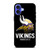 MINNESOTA VIKINGS LOGO iPhone 16 Case Cover