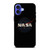 NASA METAL LOGO BADGE iPhone 16 Case Cover