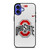 OHIO STATE BUCKEYES LOGO FOOTBALL NIKE BIG iPhone 16 Case Cover