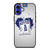 PACHUCA FUTBOL CLUB ART LOGO iPhone 16 Case Cover