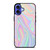 PASTEL COLOR ABSTRACT LIQUID iPhone 16 Case Cover