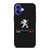 PEUGEOT SPORT CAR CARBON LOGO iPhone 16 Case Cover