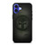 PUNISHER LOGO METAL CARBON iPhone 16 Case Cover