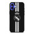 REAL MADRID FC BLACK LOGO iPhone 16 Case Cover