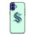 SEATTLE KRAKEN LOGO HOCKEY TEAM iPhone 16 Case Cover
