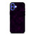 STYLISH HEXAGONAL VIOLET PATTERN iPhone 16 Case Cover