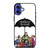 THE UMBRELLA ACADEMY ART iPhone 16 Case Cover