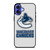 VANCOUVER CANUCKS SHARK LOGO iPhone 16 Case Cover