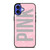 VICTORIA'S SECRET PINK SPARKLE LOGO iPhone 16 Case Cover