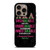 ALPHA KAPPA ALPHA QUOTE iPhone 16 Pro Case Cover