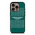 ASTON CAR LOGO GREEN iPhone 16 Pro Case Cover