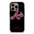 ATLANTA BRAVES ICON BASEBALL TEAM iPhone 16 Pro Case Cover