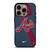 ATLANTA BRAVES MLB LOGO iPhone 16 Pro Case Cover