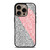 BINARY CODE HALF HEART PATTERN iPhone 16 Pro Case Cover