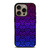 BLACK MAMBA PURPLE PATTERN iPhone 16 Pro Case Cover