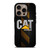 CATERPILLAR TRACTOR LOGO YELLOW METAL TRIPE iPhone 16 Pro Case Cover