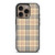 CREAM TARTAN PATTERN iPhone 16 Pro Case Cover