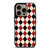 DIAMOND RED BACK PATTERN iPhone 16 Pro Case Cover