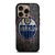 EDMONTON OILERS WOODEN LOGO iPhone 16 Pro Case Cover