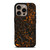 FIRE AND LAVA TEXTURES iPhone 16 Pro Case Cover