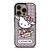 HELLO KITTY X COACH NEW YORK LOGO iPhone 16 Pro Case Cover