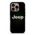 JEEP GREEN CARBON LOGO iPhone 16 Pro Case Cover