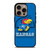 KANSAS JAYHAWKS BASKETBALL LOGO iPhone 16 Pro Case Cover