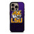 LSU TIGERS WOODEN LOGO iPhone 16 Pro Case Cover