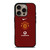 MANCHESTER UNITED FC LOGO FOOTBALL VODAFONE JERSEY iPhone 16 Pro Case Cover