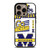 MICHIGAN WOLVERINES STICKER COLLAGE iPhone 16 Pro Case Cover