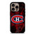 MONTREAL CANADIENS RED GLOW SYMBOL iPhone 16 Pro Case Cover