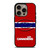 MONTREAL LES CANADIENS STRIPED LOGO iPhone 16 Pro Case Cover