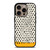 MUSTARD POLKADOTS PATTERN iPhone 16 Pro Case Cover