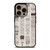 OLD NEWSPAPER PATTERN iPhone 16 Pro Case Cover