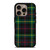 RED YELLOW TARTAN PLAID PATTERN iPhone 16 Pro Case Cover