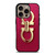 SALVATORE FERRAGAMO LOGO MAGENTA iPhone 16 Pro Case Cover