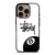 STUSSY 8 BILLIARD BALL iPhone 16 Pro Case Cover