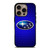 SUBARU BLUE METAL LOGO iPhone 16 Pro Case Cover