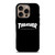 THRASHER SKATEBOARD MAGAZINE BLACK iPhone 16 Pro Case Cover