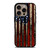 USA FLAG AMERICAN BASEBALL iPhone 16 Pro Case Cover