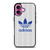 ADIDAS LOGO STRIPES WAVES iPhone 16 Plus Case Cover