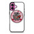 ALABAMA CRIMSON TIDE BAMA LOGO DEFENCE DEPARTMENT iPhone 16 Plus Case Cover