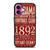 ALABAMA CRIMSON TIDE FOOTBALL CLUB 1892 iPhone 16 Plus Case Cover