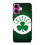 BOSTON CELTICS LEAF LOGO iPhone 16 Plus Case Cover