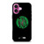 BOSTON CELTICS NEON NIKE NBA iPhone 16 Plus Case Cover