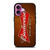 BUDWEISER KING OF BEAR LOGO iPhone 16 Plus Case Cover